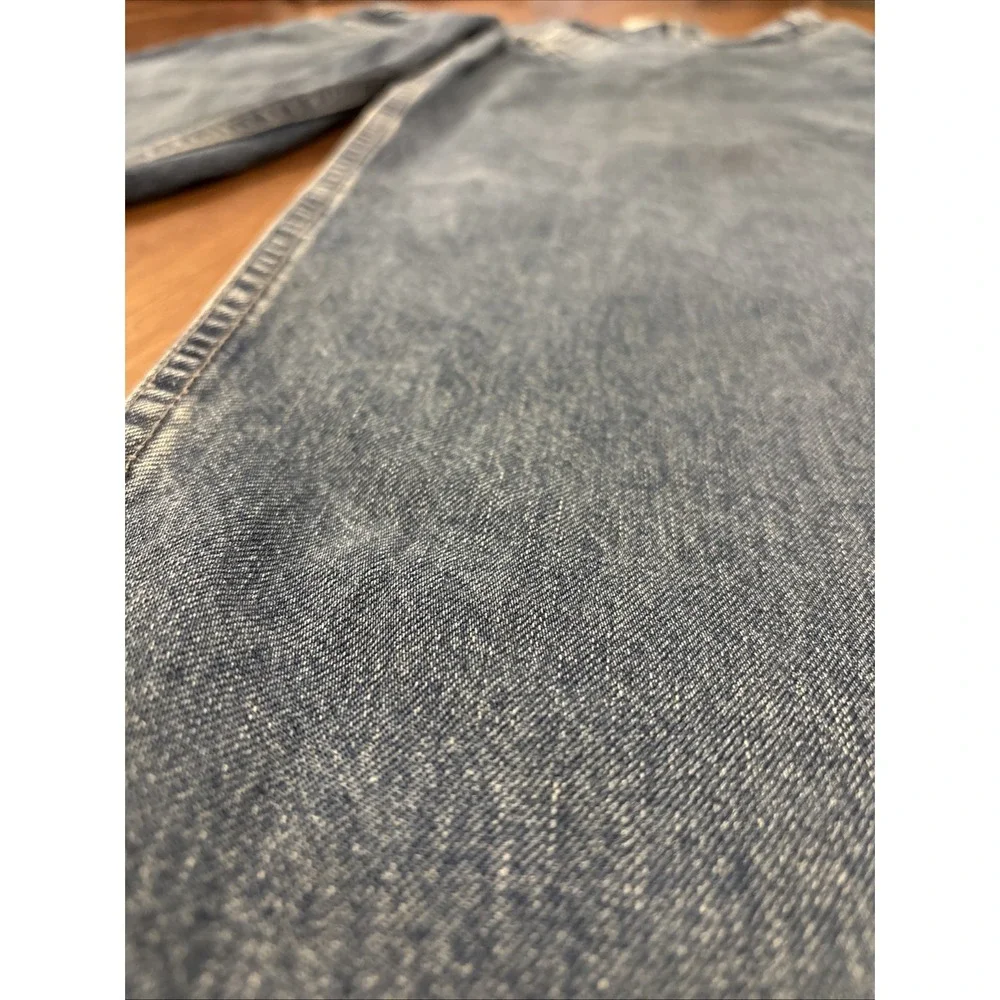 Vintage Levi's Silvertab Loose Fit Baggy Blue Denim Jeans 36x32 Made In USA